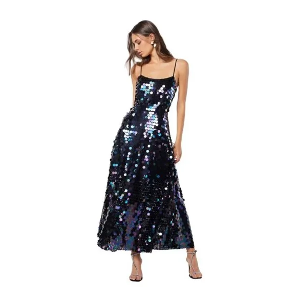 NWT ELLIATT Deborah Sequins Dress - Picture 4 of 10